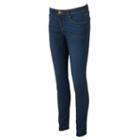 Women's Artisan Crafted By Democracy Release-hem Ankle Skinny Jeans, Size: 10, Blue (navy)