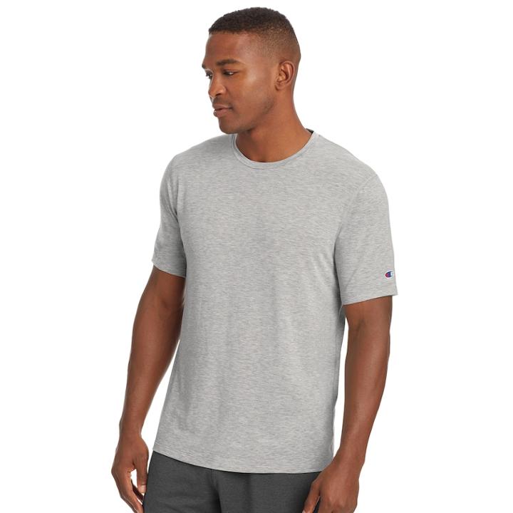 Men's Champion Gym Issue Tee, Size: Small, Grey