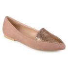 Journee Collection Kinley Women's Flats, Size: 12, Pink Other