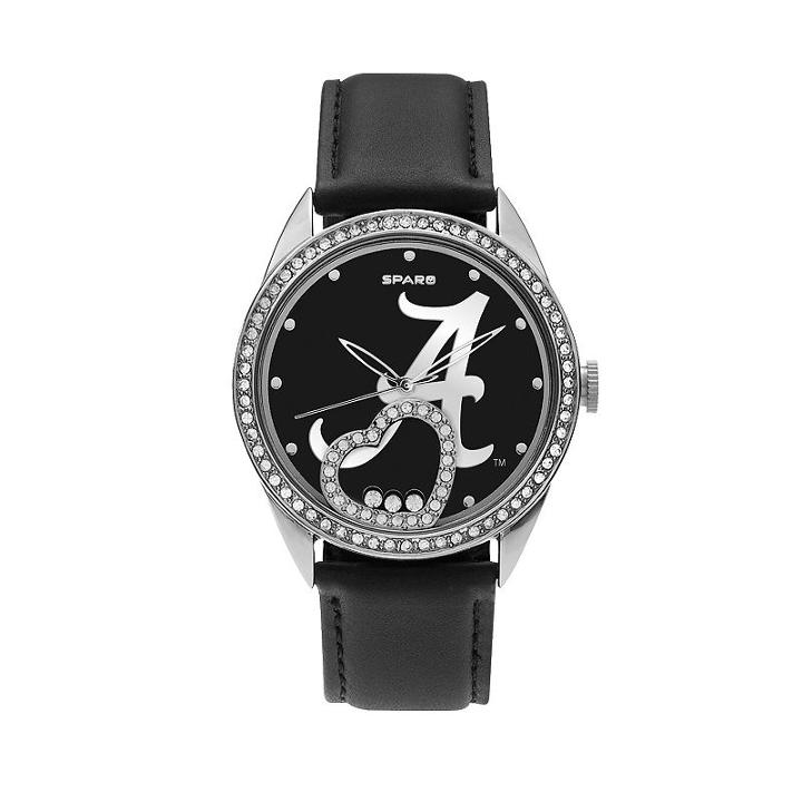 Sparo Women's Beat Alabama Crimson Tide Watch, Black