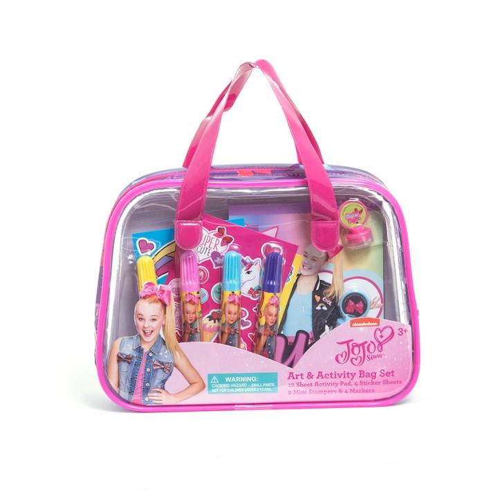 Jojo Siwa Art & Activity Bag Set, Girl's, Multicolor