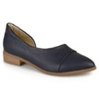 Journee Collection Laken Women's D'orsay Flats, Girl's, Size: 9, Blue