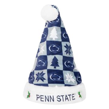 Foco Penn State Nittany Lions Christmas Santa Hat, Multicolor