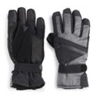 Men's Tek Gear&trade; Heattek Ski Gloves, Size: L/xl, Dark Grey