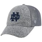 Adult Top Of The World Notre Dame Fighting Irish Fragment Adjustable Cap, Men's, Med Grey