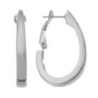 Napier J-hoop Earrings, Women's, Grey