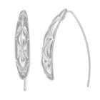 Dana Buchman Crisscross Nickel Free Threader Earrings, Women's, Silver