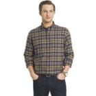Men's Arrow Classic-fit Plaid Flannel Button-down Shirt, Size: Xl, Oxford