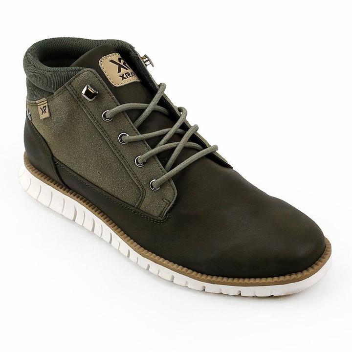 Xray Gravity Men's Ankle Boots, Size: Medium (7), Green