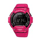 Casio Unisex Illuminator Tough Solar Digital 120-lap Chronograph Watch, Pink