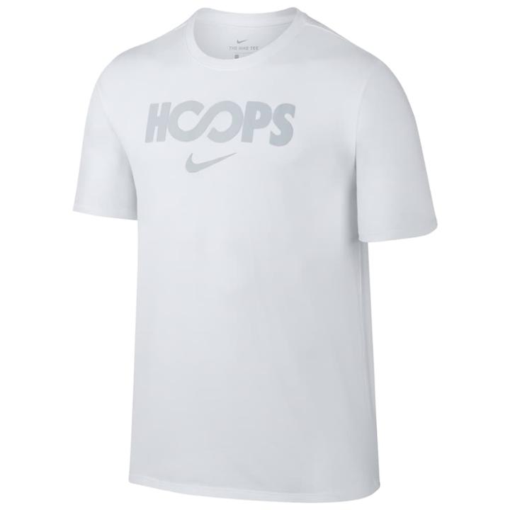 Big & Tall Nike Dry Hoops Basketball Tee, Men's, Size: M Tall, White