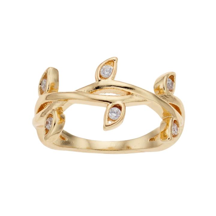 Lc Lauren Conrad Vine Midi Ring, Women's, Size: 3, Gold