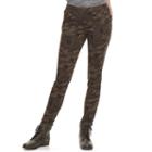 Juniors' Mudd&reg; Ankle-zip Utility Skinny Pants, Teens, Size: 17, Other Clrs
