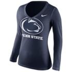 Women's Nike Penn State Nittany Lions Wordmark Tee, Size: Xl, Blue (navy)