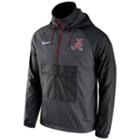Men's Nike Alabama Crimson Tide Anorak Pullover Jacket, Size: Medium, Grey (charcoal)
