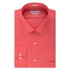 Big & Tall Van Heusen Regular-fit Solid Lux Sateen No-iron Spread-collar Dress Shirt, Men's, Size: 17 35/36t, Light Pink