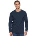 Men's Sonoma Goods For Life&trade; Modern-fit Flexwear Henley, Size: Xl Tall, Blue