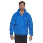 Men's Columbia Flattop Ridge Fleece Jacket, Size: Large, Brt Blue