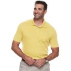 Big & Tall Croft & Barrow&reg; Classic-fit Easy-care Interlock Pocket Polo, Men's, Size: 4xb, Med Yellow