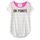 Girls 7-16 & Plus Size So&reg; Mesh Racerback Tee, Girl's, Size: 12, Dark Grey
