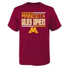 Boys 4-18 Minnesota Golden Gophers Density Tee, Size: 12-14, Dark Red