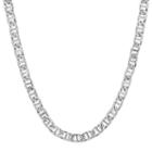 Men's Stainless Steel Mariner Chain Necklace, Silver