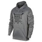 Men's Nike Baseball Therma-fit Hoodie, Size: Small, Grey Other