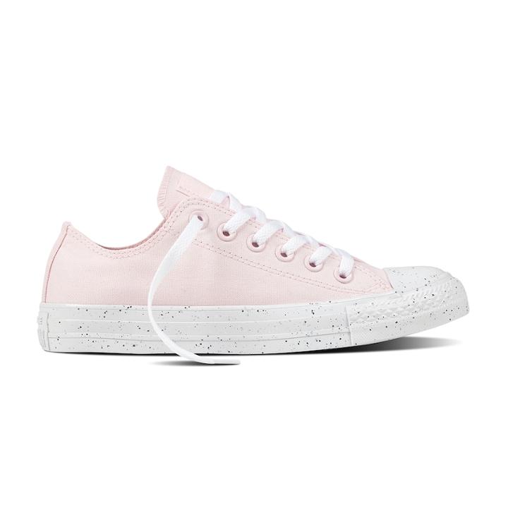 Woman's Converse Chuck Taylor All Star Speckled Sneakers, Size: 5, Dark Pink
