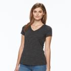 Women's Apt. 9&reg; Essential Tee, Size: Xs, Dark Grey