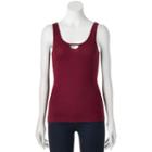 Juniors' So&reg; Keyhole Front Tank, Girl's, Size: Xl, Dark Pink