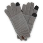 Women's Keds Knit Tech Gloves, White
