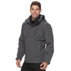 Men's Hemisphere Softshell 3-in-1 Systems Hooded Jacket, Size: Xxl, Dark Grey