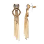 Simply Vera Vera Wang Stick Fringe Earrings, Women's, Grey