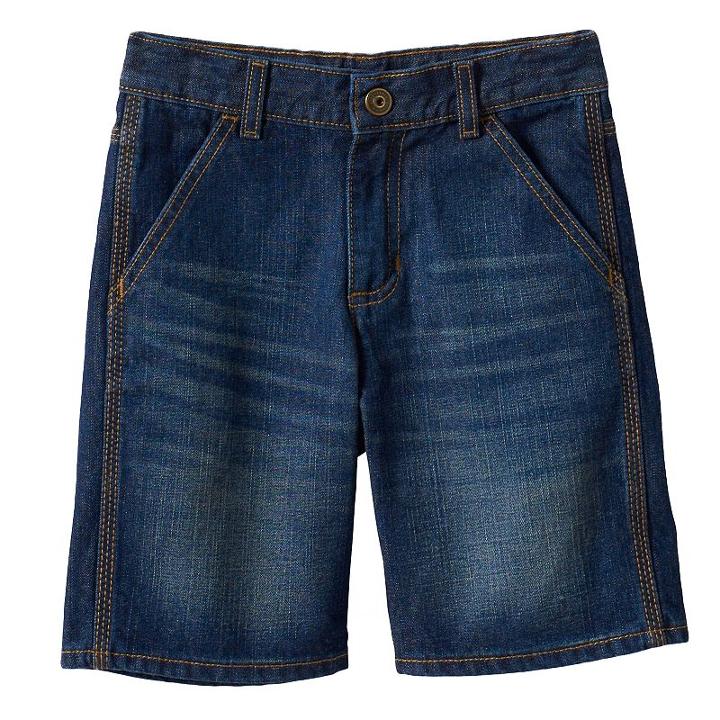 Boys 4-7x Sonoma Goods For Life&trade; Denim Shorts, Boy's, Size: 6, Med Blue