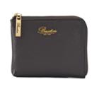 Buxton Florence Mini L-zip Pouch, Women's, Brown