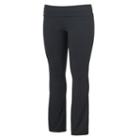 Juniors' Plus Size So&reg; Fold-over Skinny Bootcut Yoga Pants, Girl's, Size: 1xl, Dark Grey
