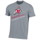 Boys 8-20 Under Armour Utah Utes Youth Live Tee, Size: Xl 18-20, Grey