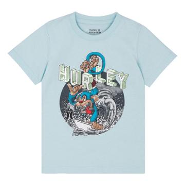 Boys 4-7 Hurley Hang Ten Tee, Size: 7, Light Blue