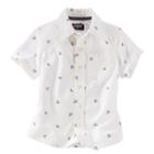Boys 4-8 Oshkosh B'gosh&reg; Paddle Print Short Sleeve Poplin Button-down Shirt, Boy's, Size: 4, Ovrfl Oth