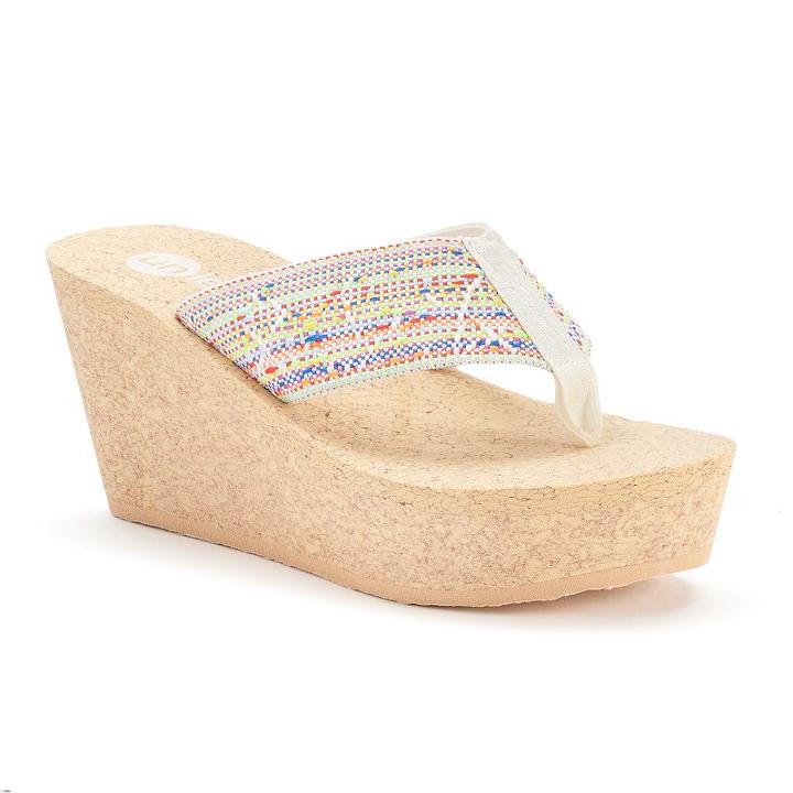 Unleashed By Rocket Dog Dandelion Women's Wedge Sandals, Girl's, Size: Medium (8), Multicolor