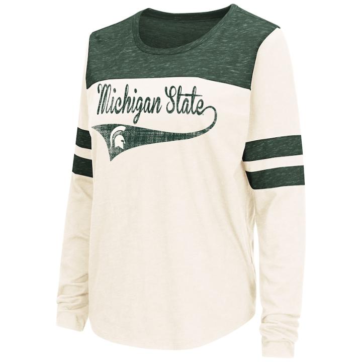 Women's Michigan State Spartans My Way Tee, Size: Xxl, White