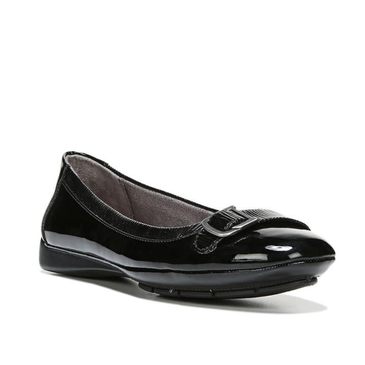 Lifestride Velocity Venti Women's Ballet Flats, Size: Medium (9.5), Black