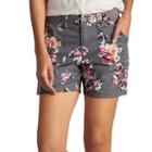 Women's Lee Kaylin Relaxed Fit Shorts, Size: 10 Avg/reg, Dark Grey
