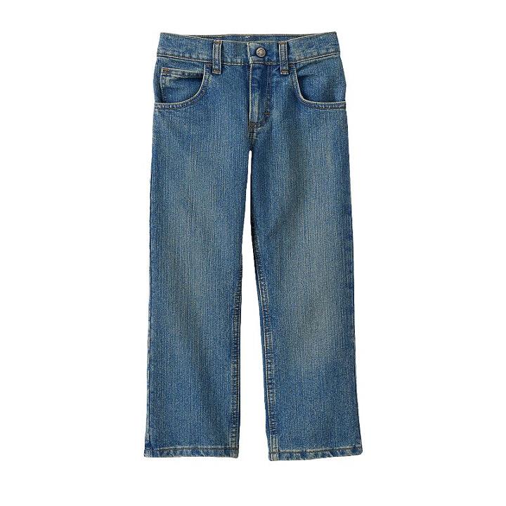 Boys 4-7x Lee Tough Max Straight Jeans, Boy's, Size: 4 Slim, Light Blue