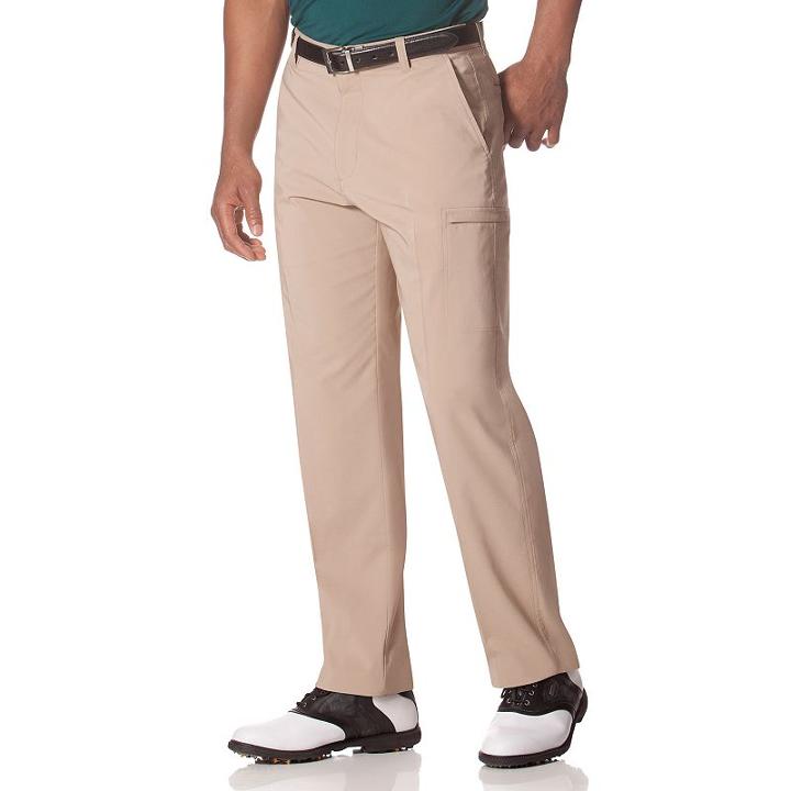 Men's Chaps Classic-fit Performance Cargo Golf Pants, Size: 32x32, Brown
