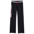 Girls Plus Size So&reg; French Terry Sweatpants, Girl's, Size: 18 1/2, Black