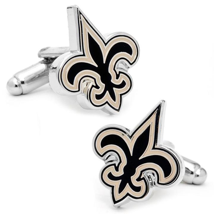 New Orleans Saints Cuff Links, Men's, Multicolor