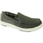 Men's Wisconsin Badgers Sedona Slip-on Shoes, Size: 12, Grey