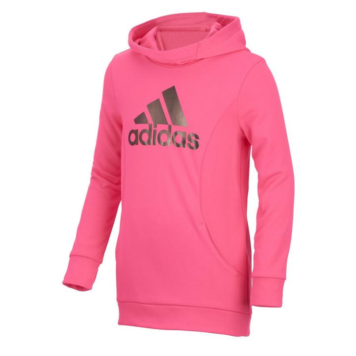 Girls 7-16 Adidas Performance Hoodie, Size: Medium, Brt Pink