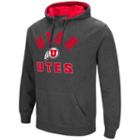 Men's Campus Heritage Utah Utes Pullover Hoodie, Size: Medium, Silver